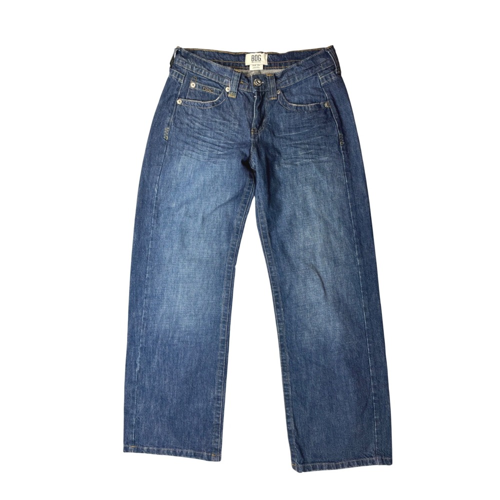 BDG Urban Outfitters Wide Leg Baggy Jeans Medium Wash Blue 28W 32L Mens Womens